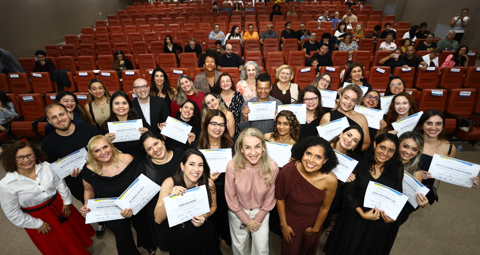 Formatura EFE - T15 no Cefe. Foto: Claudio Vieira/PMSJC 29-10-2025 