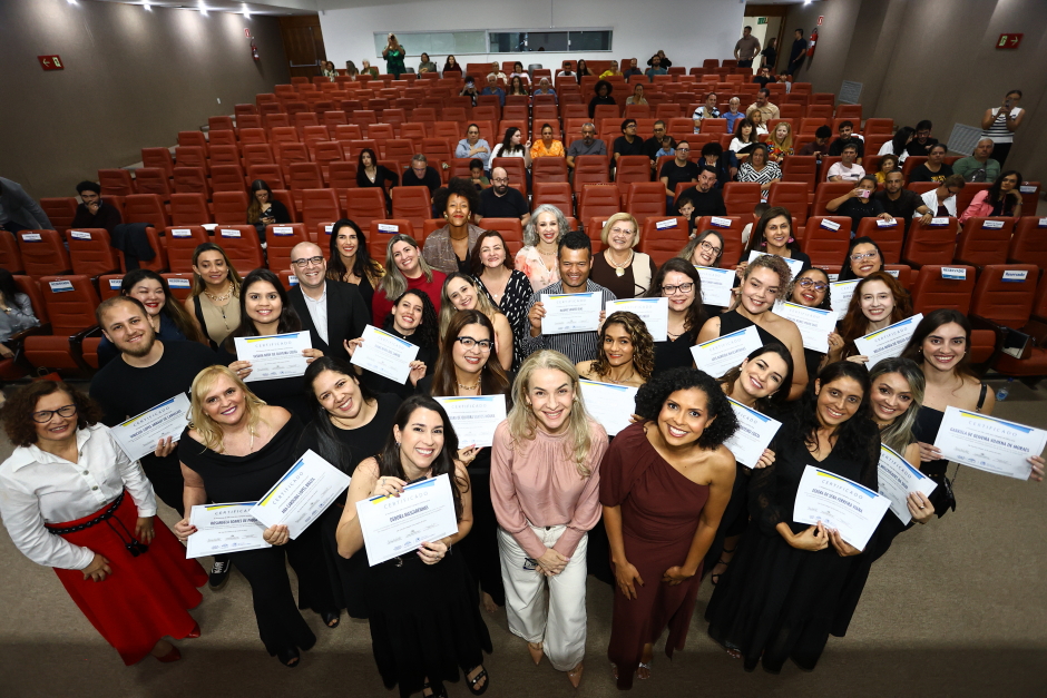 Formatura EFE - T15 no Cefe. Foto: Claudio Vieira/PMSJC 29-10-2025 