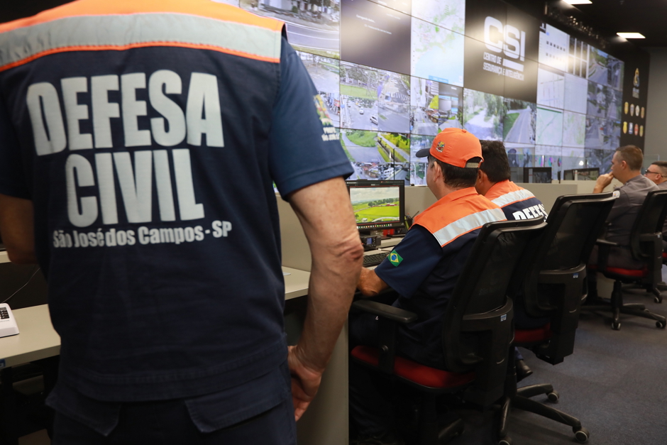 Foto: Claudio Vieira/PMSJC Defesa Civil no CSI