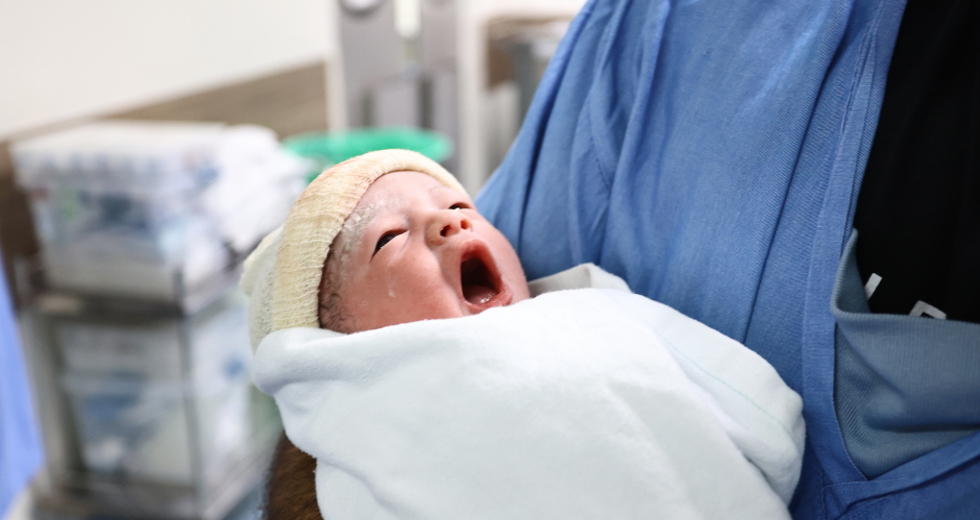 Parto de gestante com gravidez de risco no HM