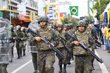 7 de Setembro Dia da Independência - Desfile cívico-militar na Rua 15 de Novembro. Foto: Claudio Vieira/PMSJC 07-09-2025 
