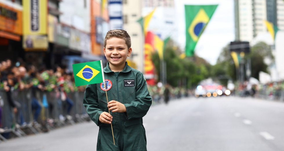 7 de Setembro Dia da Independência - Desfile cívico-militar na Rua 15 de Novembro. Foto: Claudio Vieira/PMSJC 07-09-2025