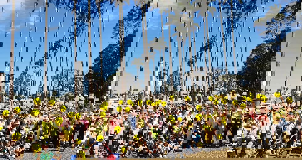 Caminhada do Setembro Amarelo no Parque da Cidade - Casa do Idoso Norte
