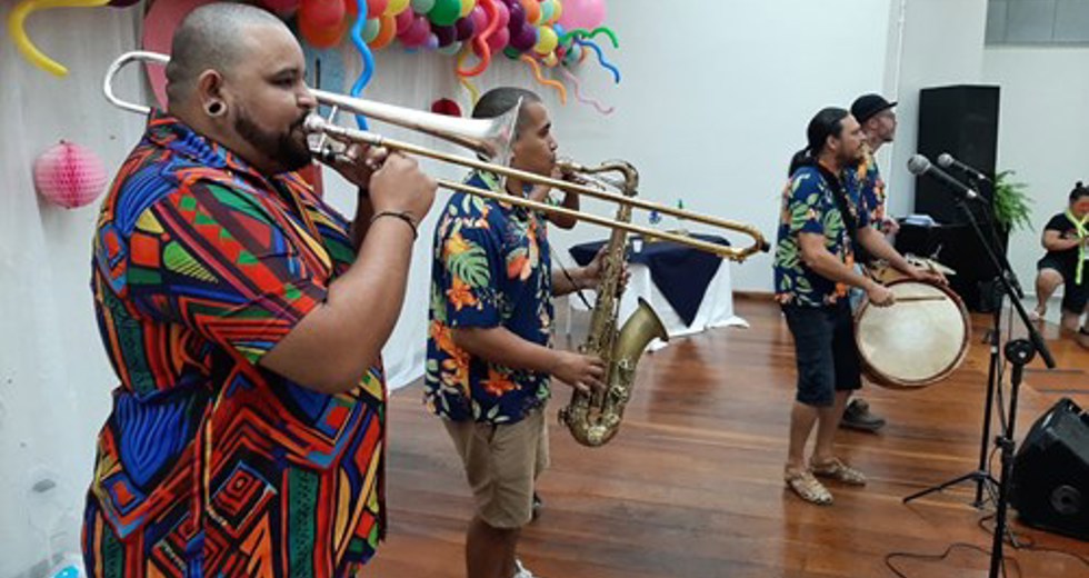 Concurso de fantasias de Carnaval na Casa do Idoso Centro
