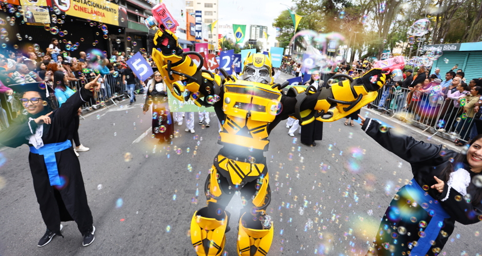7 de Setembro Dia da Independência - Desfile cívico-militar na Rua 15 de Novembro. Foto: Claudio Vieira/PMSJC 07-09-2025