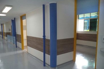 Clínica 3 do Hospital Municipal - Antes e depois das reformas