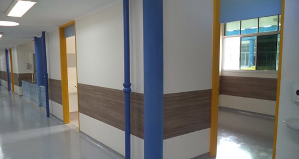 Clínica 3 do Hospital Municipal - Antes e depois das reformas