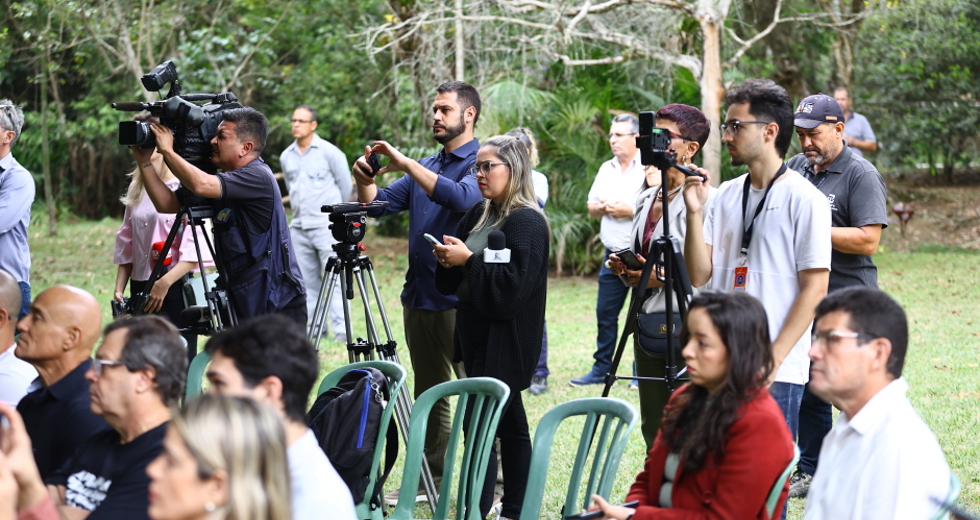 Apresentação do projeto de parceria público-privada do Parque Augusto Ruschi. Foto: Claudio Vieira/PMSJC 15-10-2025 