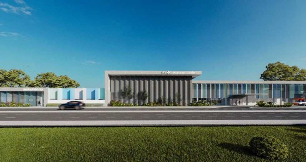 Nova maternidade - Ilustrações em 3D