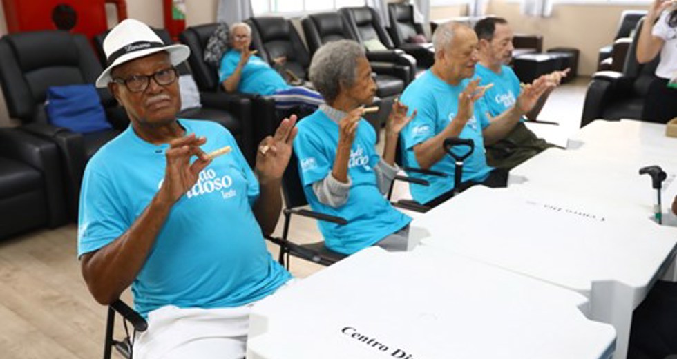 Um dia no Centro Dia na Casa do Idoso Leste. Foto: Claudio Vieira/PMSJC 14-02-2025