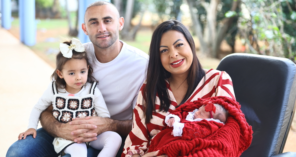 Parto no Hospital Municipal - Gestante Karen. Foto: Claudio Vieira/PMSJC 15-07-2025