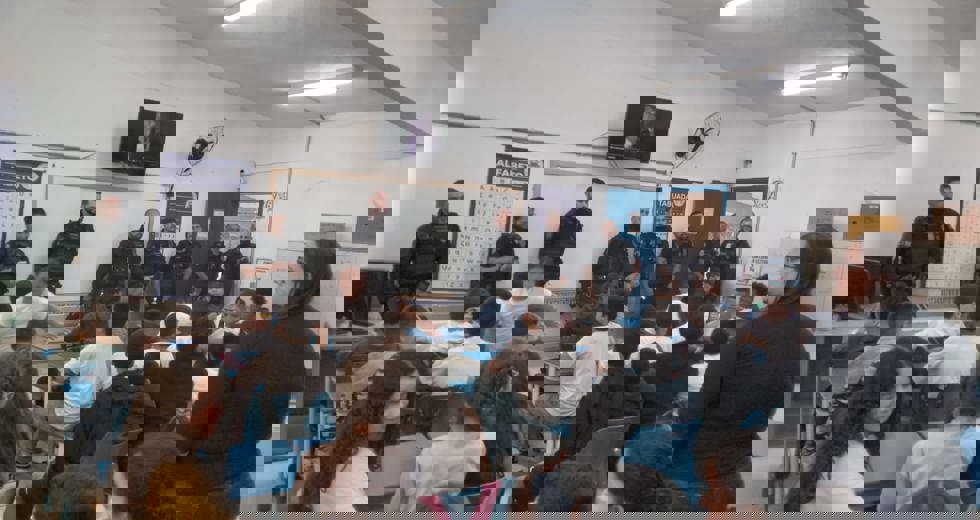 GTAM visita escola municipal