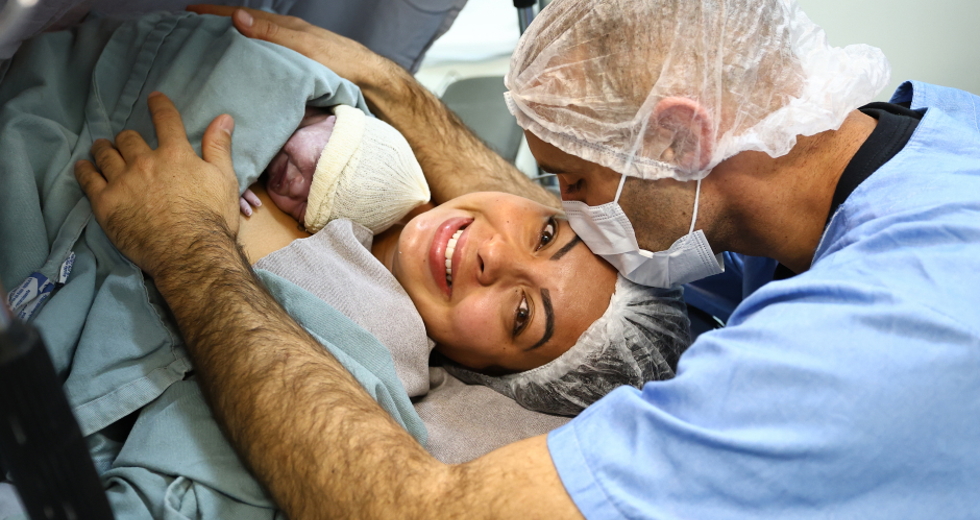 Parto de gestante com gravidez de risco no HM