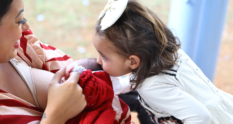 Parto no Hospital Municipal - Gestante Karen. Foto: Claudio Vieira/PMSJC 15-07-2025