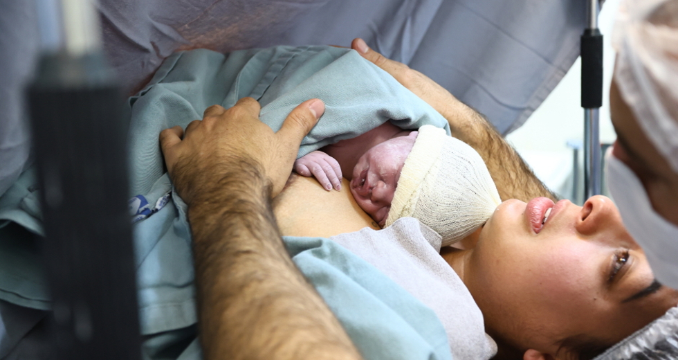 Parto de gestante com gravidez de risco no HM