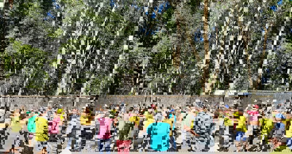Caminhada do Setembro Amarelo no Parque da Cidade - Casa do Idoso Norte