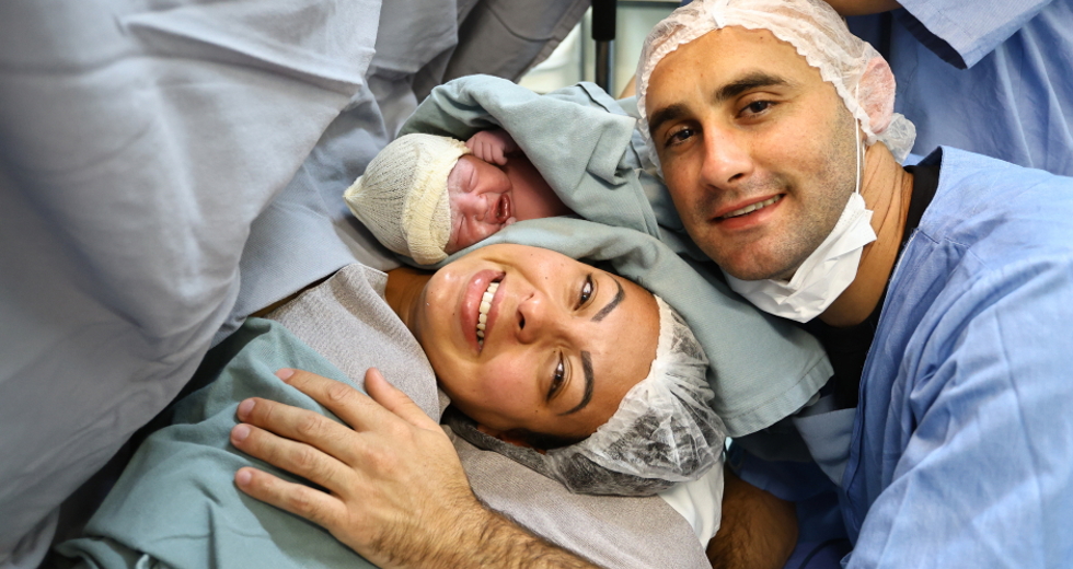 Parto de gestante com gravidez de risco no HM