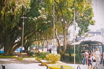 Iluminação na região central