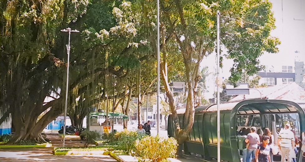 Iluminação na região central