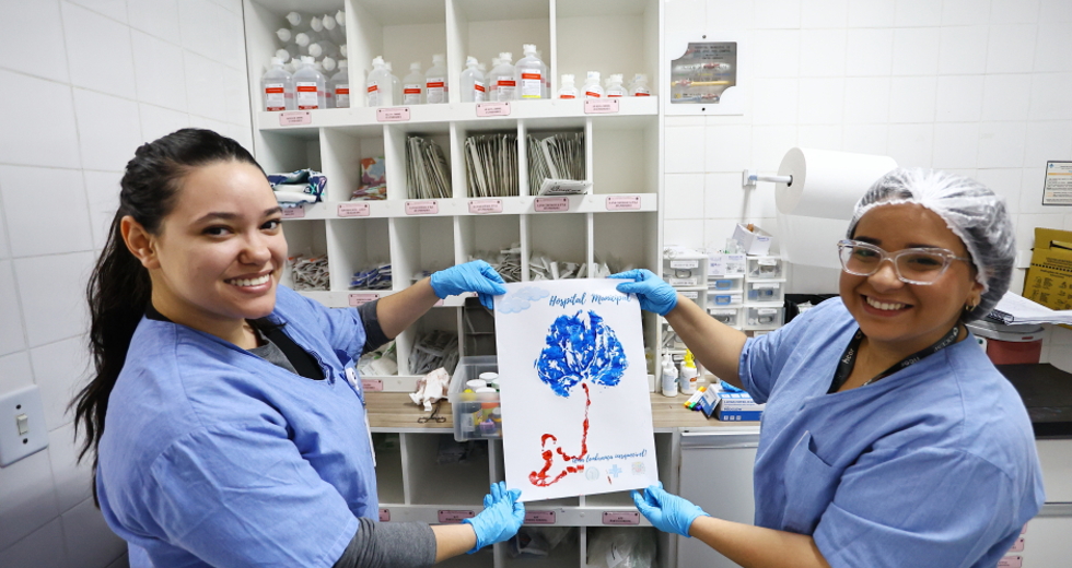 Parto de gestante com gravidez de risco no HM