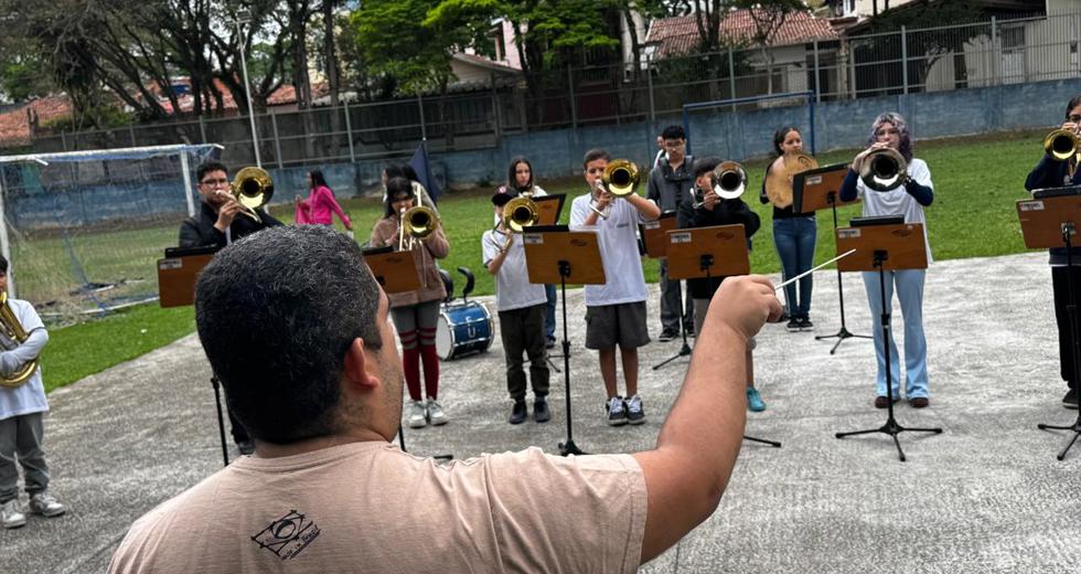 Banda da Fundhas ensaia para fazer bonito na avenida