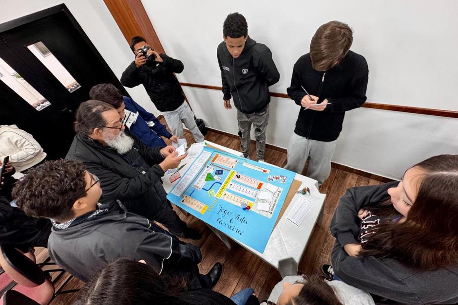 Foram apresentados os trabalhos produzidos nas áreas de Desenvolvimento Pessoal e Profissional