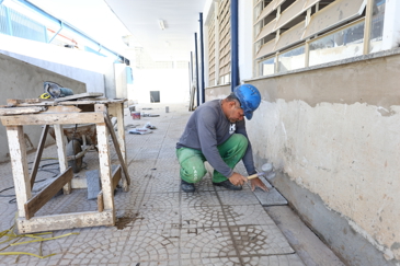 Retomada Obras da Educação na EMEFI Luzia Levina Aparecida Borges no bairro Jardim Cruzeiro do Sul. Foto: Claudio Vieira/PMSJC 10-09-2025 