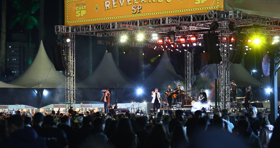 Abertura do Revelando SP. Foto: Claudio Vieira/PMSJC 24-07-2025  