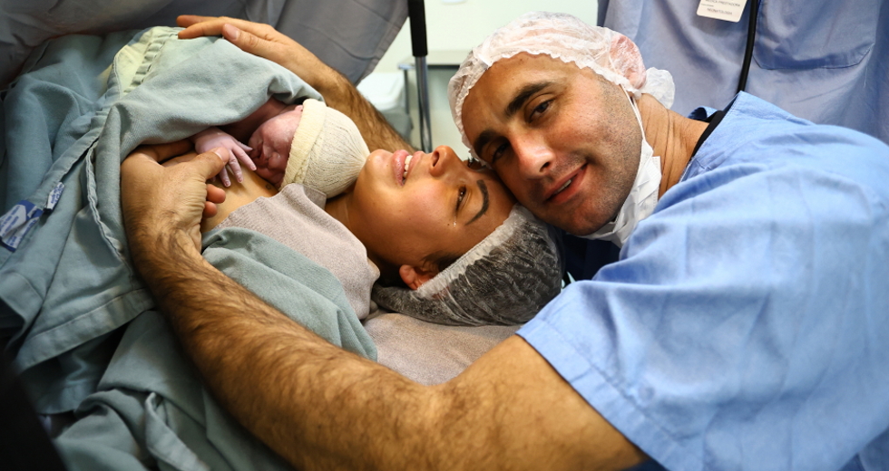 Parto de gestante com gravidez de risco no HM