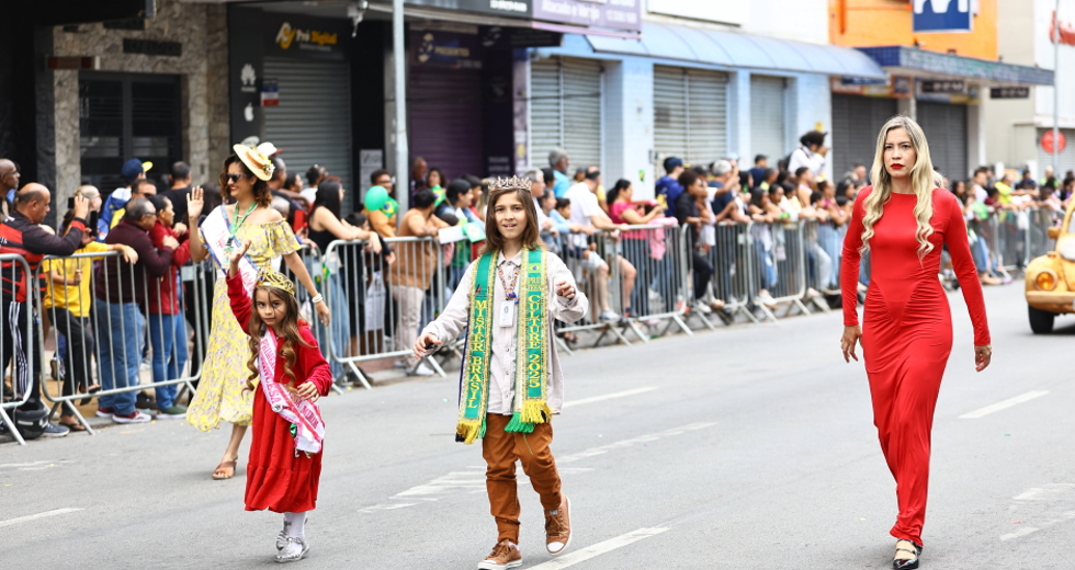 7 de Setembro Dia da Independência - Desfile cívico-militar na Rua 15 de Novembro. Foto: Claudio Vieira/PMSJC 07-09-2025 