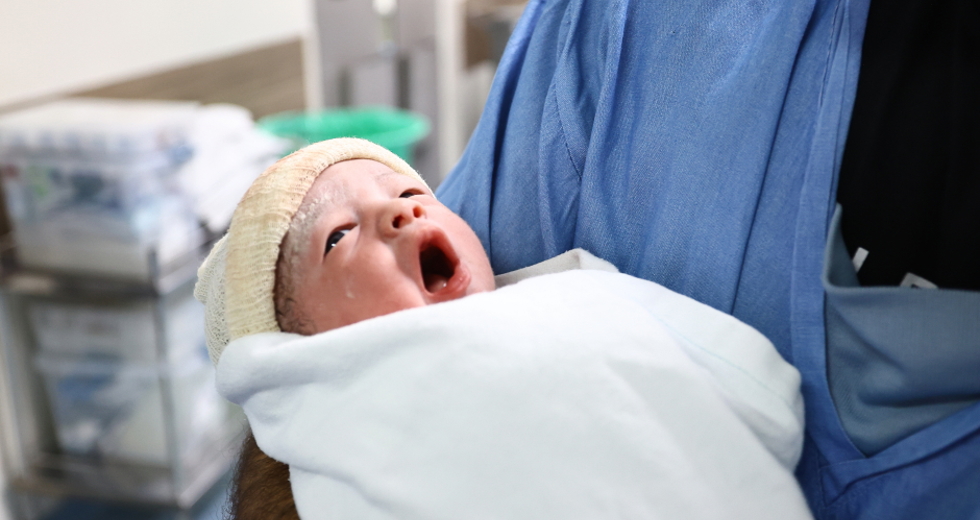 Parto de gestante com gravidez de risco no HM