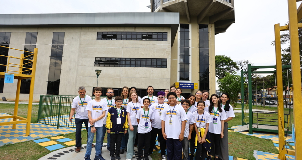 Projeto Sócios-Mirins visita o MIC. Foto: Claudio Vieira/PMSJC 05-11-2025 