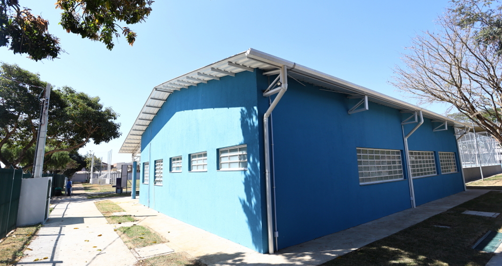 Entrega do Poliesportivo do Bosque dos Eucaliptos. Foto: Claudio Vieira/PMSJC 13-09-2025 