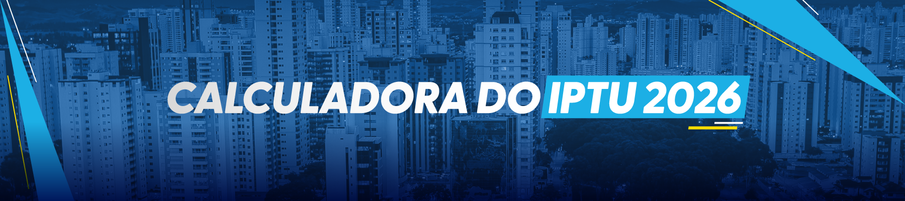 Calculadora do IPTU 2026