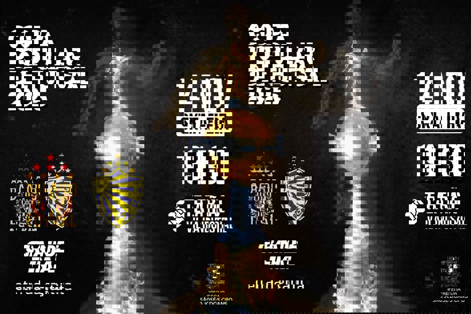 Equipes da Copa Popular de Futsal 2025, realizada pela Prefeitura de São José dos Campos