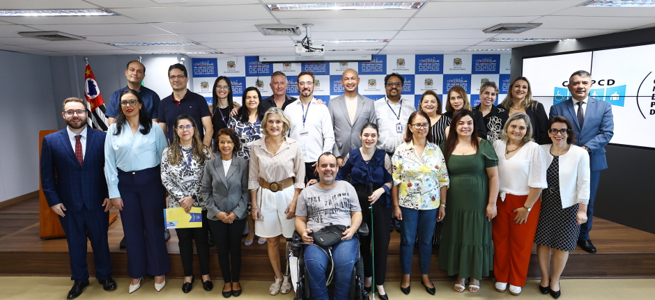 Posse dos Membros do Conselho Municipal da Pessoa com Deficiência - CMDPCD. Foto: Claudio Vieira/PMSJC 05-11-2025