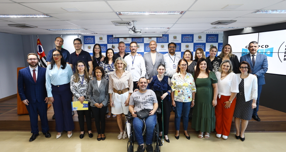 Posse dos Membros do Conselho Municipal da Pessoa com Deficiência - CMDPCD. Foto: Claudio Vieira/PMSJC 05-11-2025