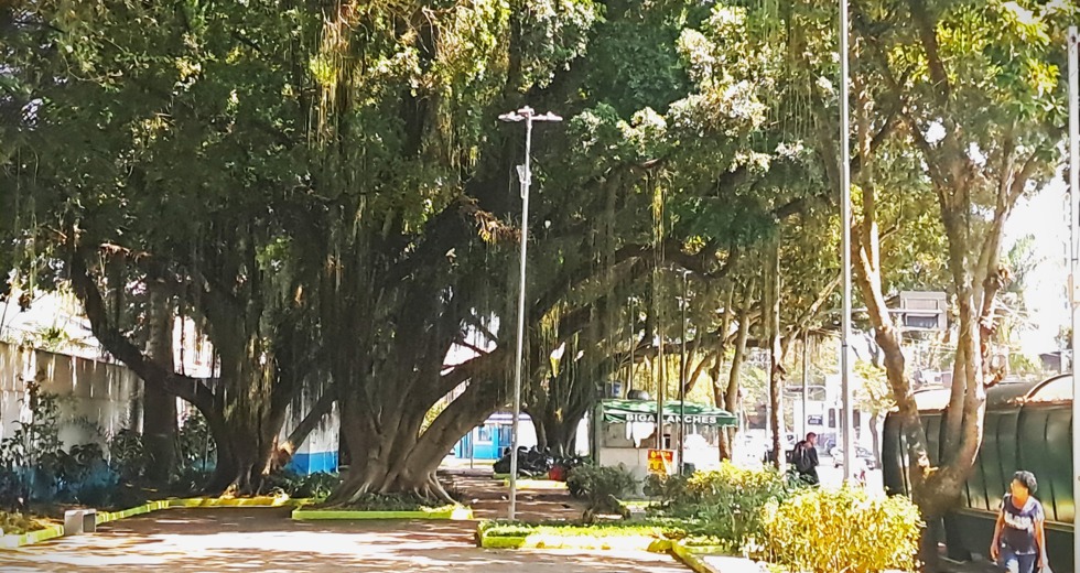 Iluminação na região central