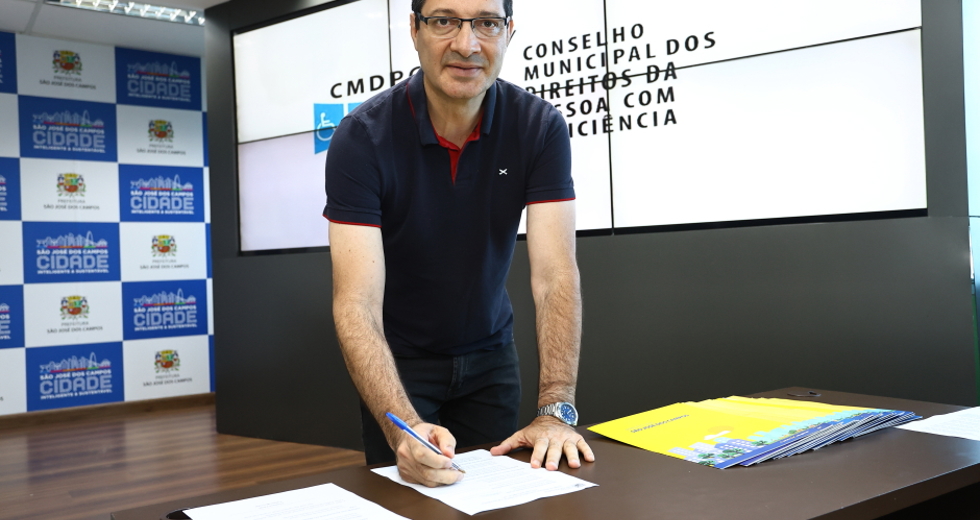 Posse dos Membros do Conselho Municipal da Pessoa com Deficiência - CMDPCD. Foto: Claudio Vieira/PMSJC 05-11-2025