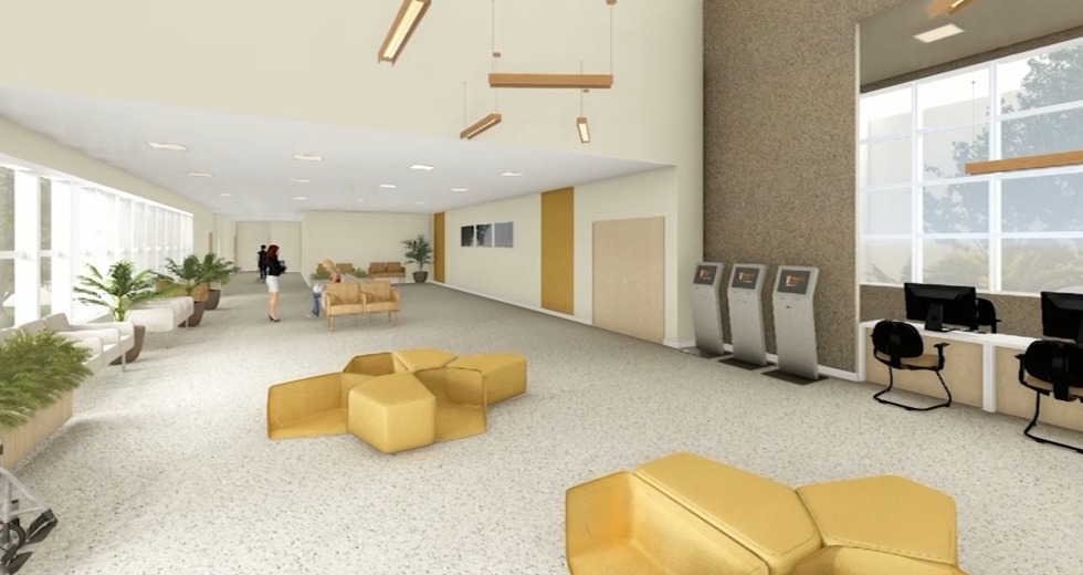 Nova maternidade - Ilustrações em 3D