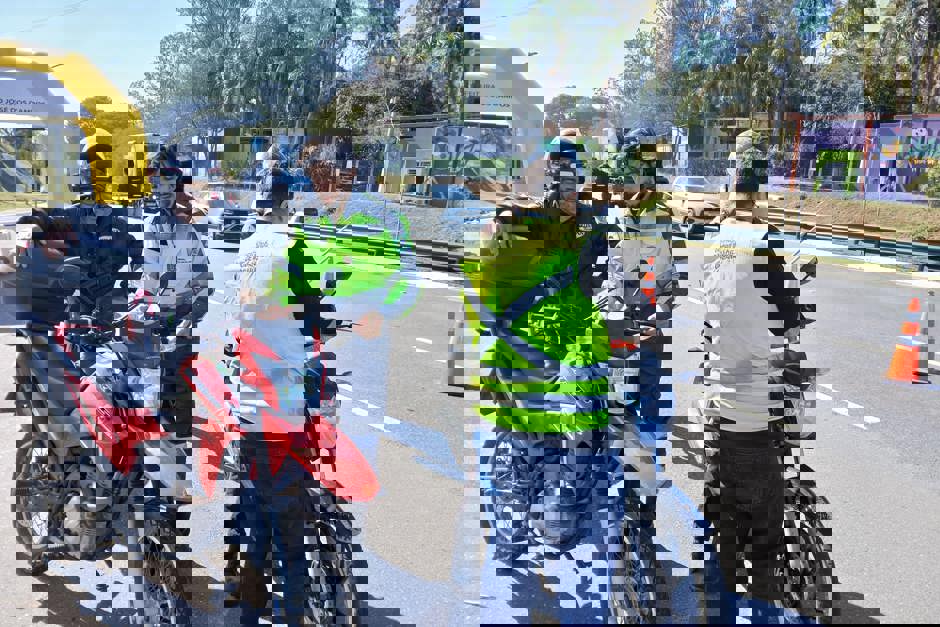 Blitz Educativa na Semana do Motociclista