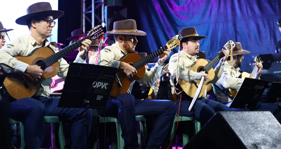 Festival de Inverno São Xico com Orquestra de Viola Caipira. Foto: Claudio Vieira/PMSJC 19-07-2025  