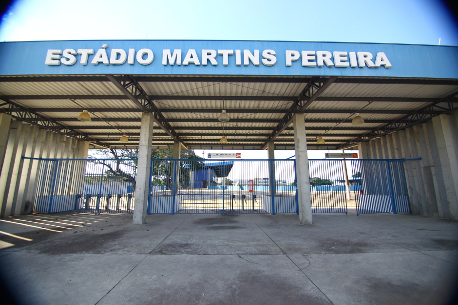 Estádio Martins Pereira. Foto: Claudio Vieira/PMSJC 22-10-2021 
