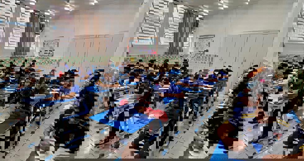 Estudantes da Rede Municipal se preparam para o SAEB