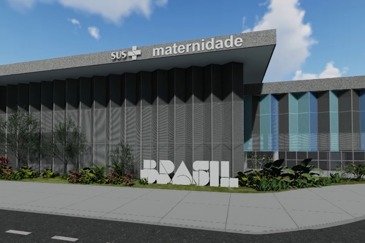 Nova maternidade - Ilustrações em 3D