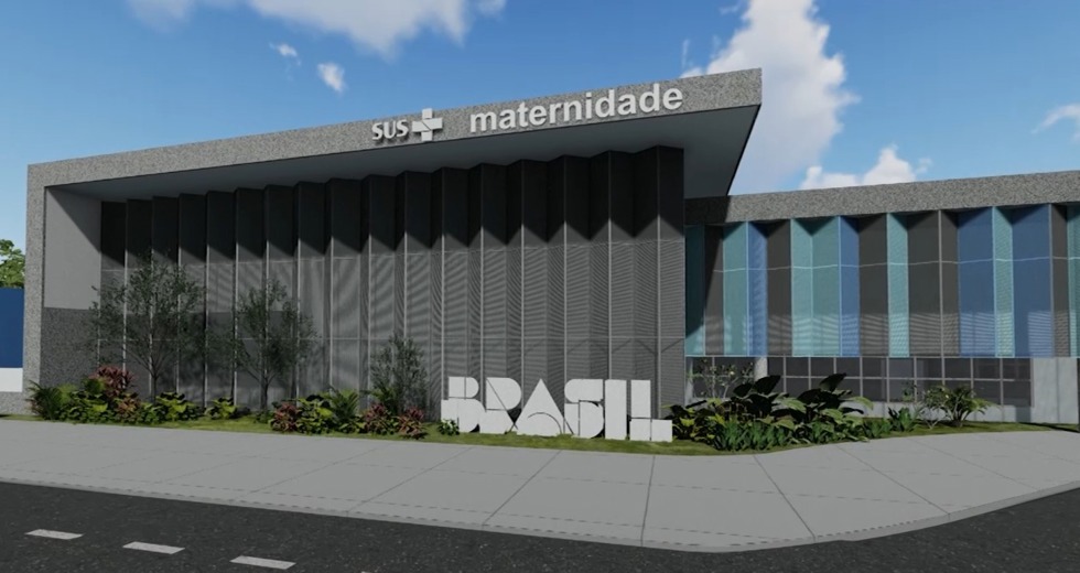 Nova maternidade - Ilustrações em 3D