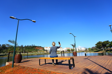 Parque Ayrton Senna do Brasil ganhou deck de contemplação 