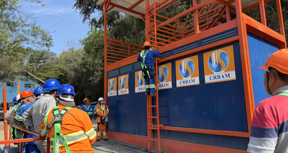 Espaço de treinamentos da Urbam permite a prática de diversos treinamentos
