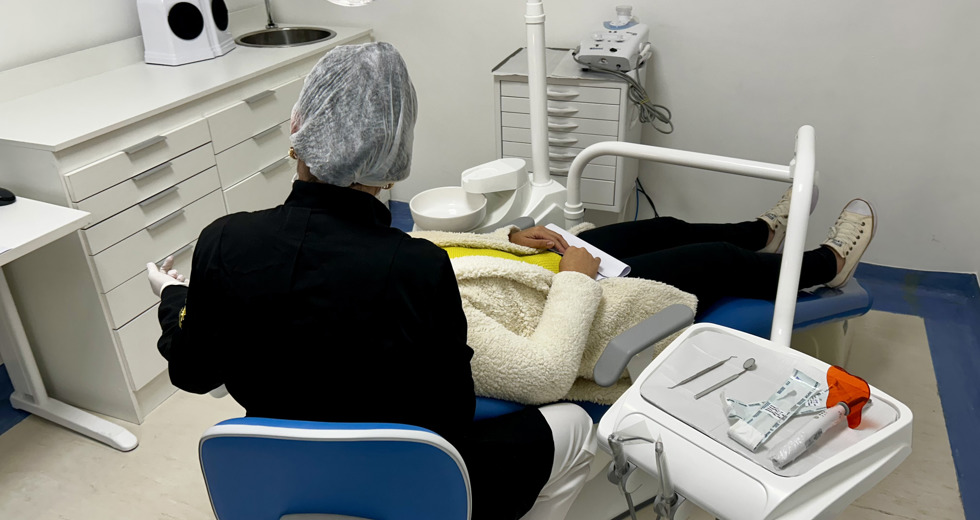 Atendimento odontológico emergencial no Hospital de Clínicas Sul