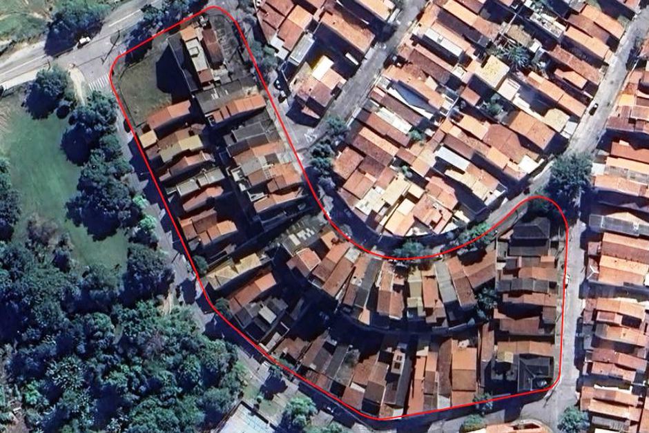 Vista aérea Altos de Santana